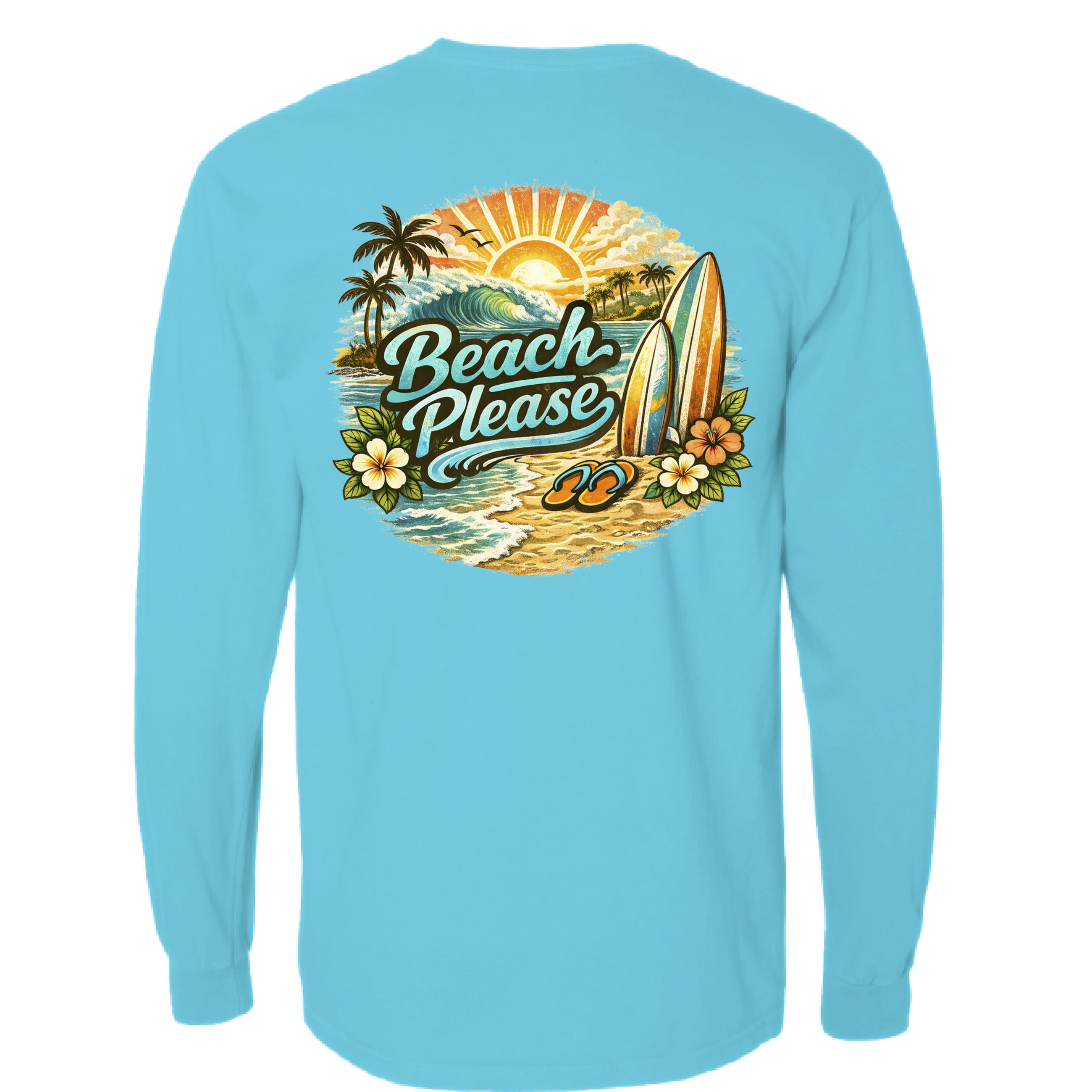 LAGOON BLUE - BACK