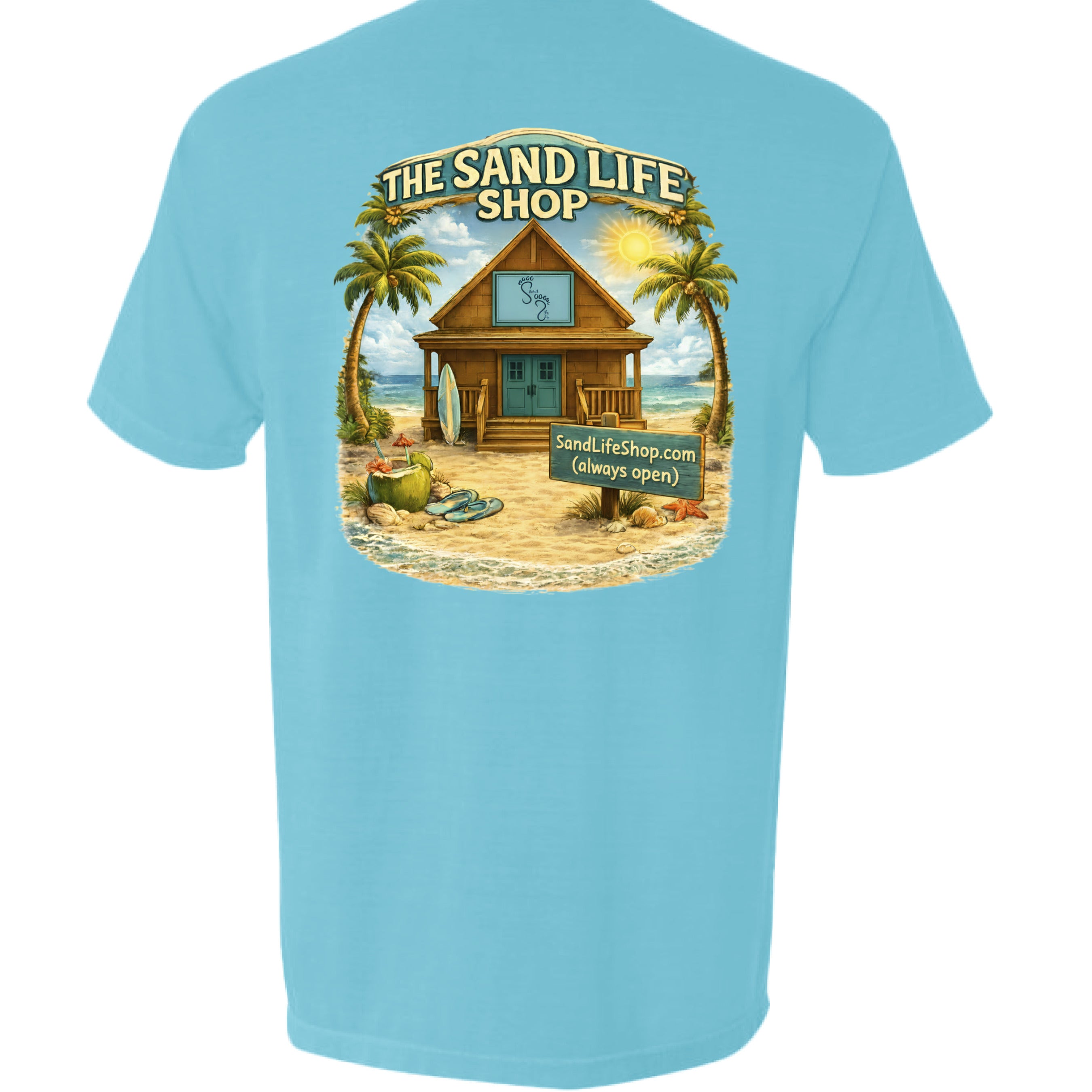 LAGOON BLUE - BACK
